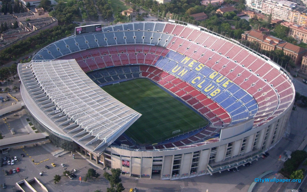 Le Camp Nou est désormais en rénovation